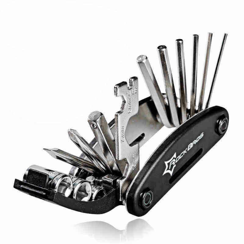 ROCKBROS GJ1601 Herramienta plegable para bicicletas con 16 funciones