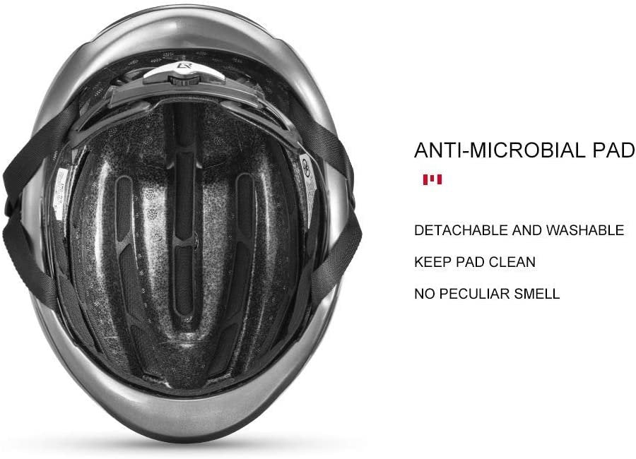 ROCKBROS HC-52 Casco de ciclista robusto negro