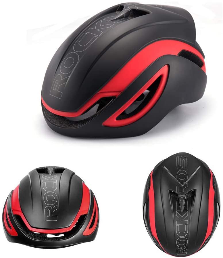 ROCKBROS HC-52 Casco de ciclista robusto negro
