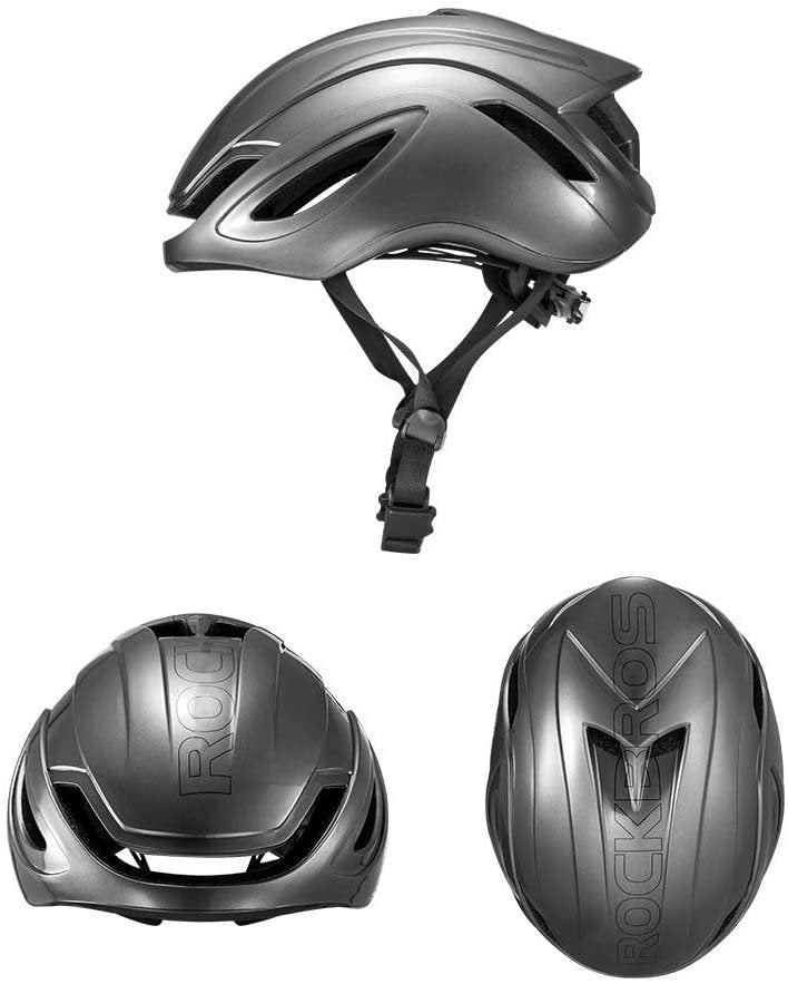 ROCKBROS HC-52 Casco de ciclista robusto negro