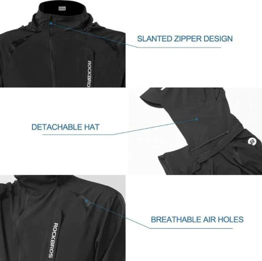 ROCKBROS Chaqueta para ciclismo al aire libre