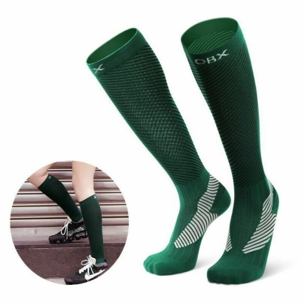 Rockbros Medias deportivas de compresión soportes para mujeres hombres para correr