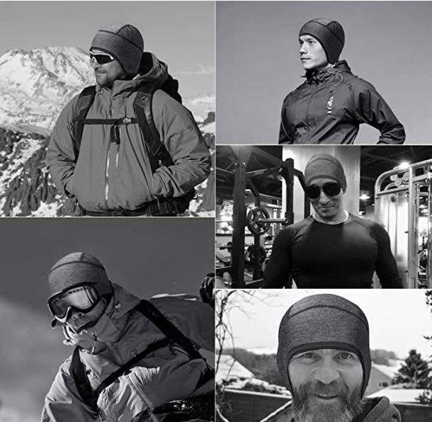 ROCKBROS LF7227 Gorra de ciclista bajo gorra para mujer / hombre a prueba de viento