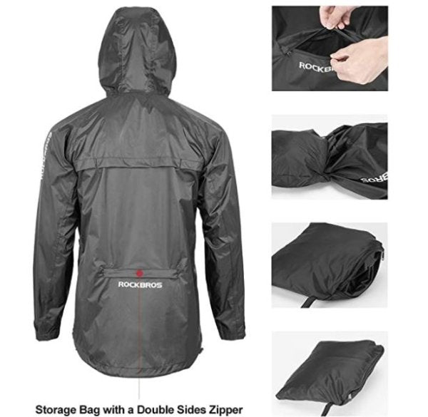 ROCKBROS Chubasquero chubasquero impermeable hombre mujer unisex