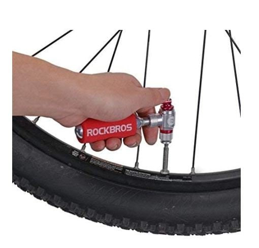 ROCKBROS SLAM-CO2 Bomba de Cartucho de CO2 Mini Bomba de Bicicleta