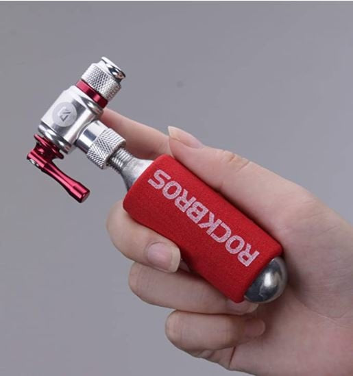 ROCKBROS SLAM-CO2 Bomba de Cartucho de CO2 Mini Bomba de Bicicleta