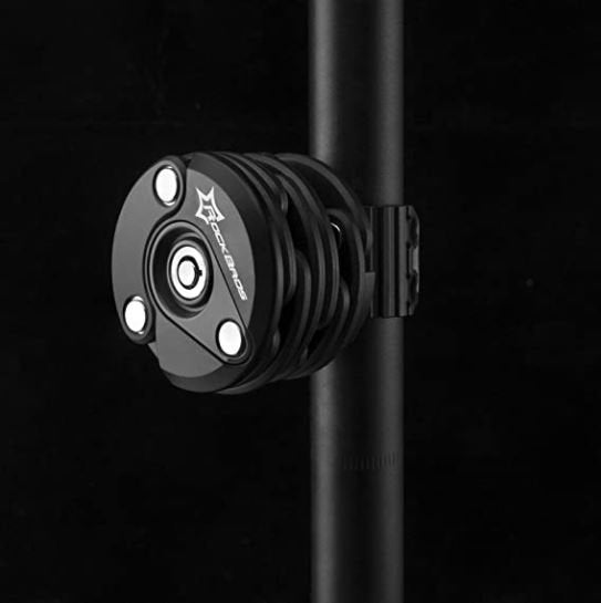 ROCKBROS WL798BK Mini cerradura antirrobo plegable Negro