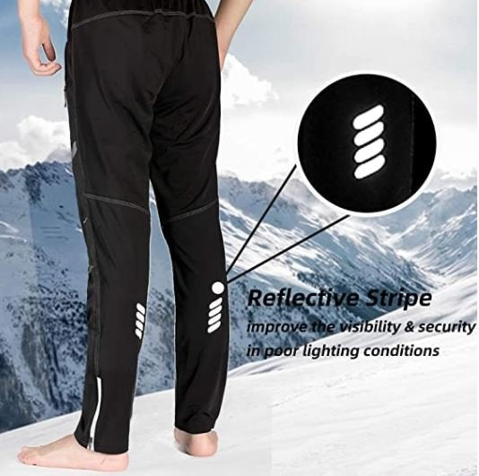 ROCKBROS YPK009-1 S-4XL Pantalones de ciclismo largos para invierno