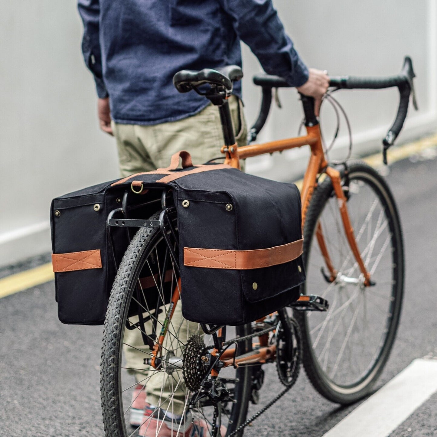 Mochila de bicicleta ROCKBROS dobles para bikepacking