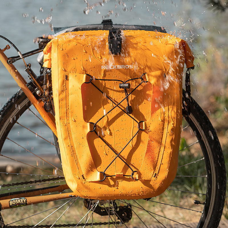 ROCKBROS bolsa portaequipajes impermeable alforjas bolsa de bicicleta 25L 5 colores
