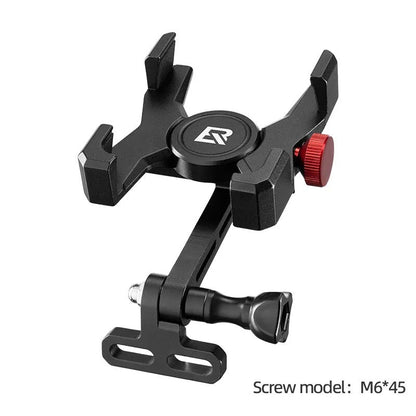 Soporte para teléfono móvil de bicicleta ROCKBROS, soporte para teléfono con manillar para teléfono inteligente de 4,7-7,09 pulgadas