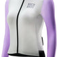 ROCKBROS Maillot Ciclismo Mujer Maillot Ciclismo Manga Larga Chaqueta Bicicleta Verano Maillot Ciclismo Maillot Bicicleta Carretera con 3 Bolsillos Traseros Ropa Ciclismo MTB Transpirable