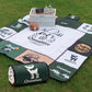 Qunature Manta de Picnic 200x200cm Manta de Camping Estera de Picnic Impermeable al Aire Libre