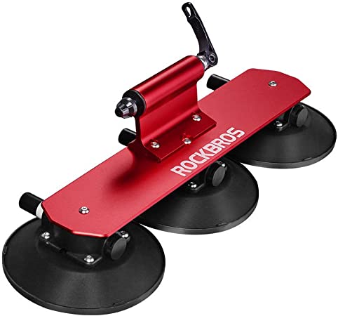 ROCKBROS Portabicicletas Portaequipajes de techo para bicicleta con ventosas de montaje rápido
