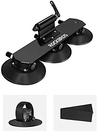 ROCKBROS Portabicicletas Portaequipajes de techo para bicicleta con ventosas de montaje rápido