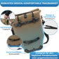 ROCKBROS 15L-20L Bolsa de parrilla para bicicleta 3 en 1
