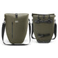 ROCKBROS 15L-20L Bolsa de parrilla para bicicleta 3 en 1