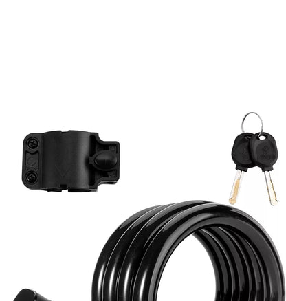 Candado para bicicleta ROCKBROS candado para bicicleta con soporte de montaje 2 llaves