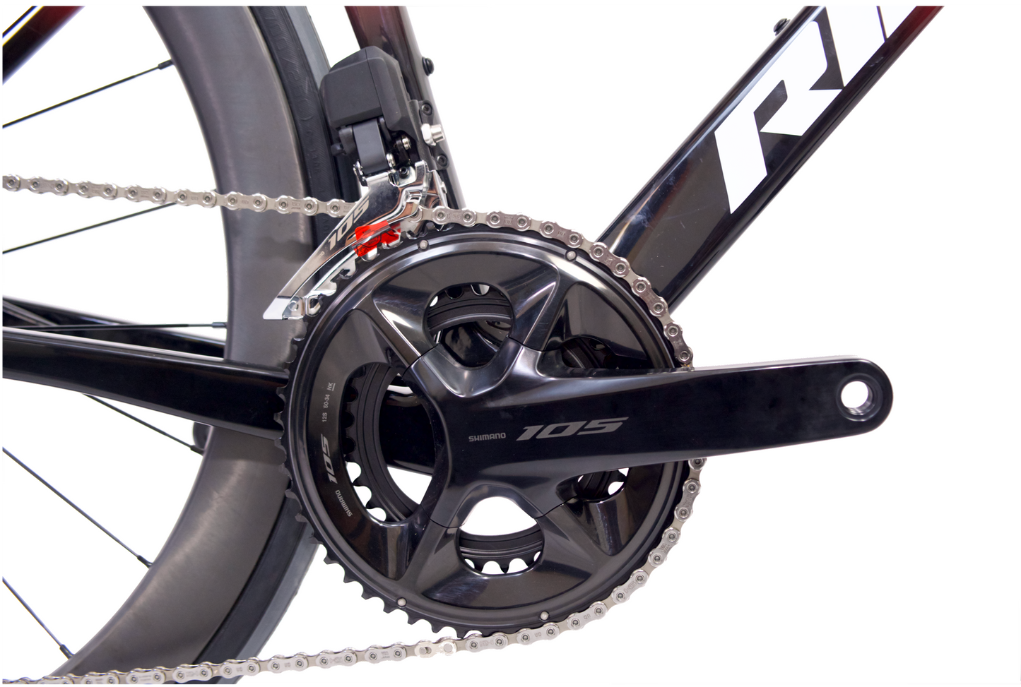 RINOS Bicicleta de carretera de carbono Odin 6.1 700 C Shimano 105 Di2 R7150 24 velocidades