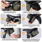 ROCKBROS Bolsa de sillín para bicicleta Ligera Compacta Impermeable Bicicleta de carretera MTB