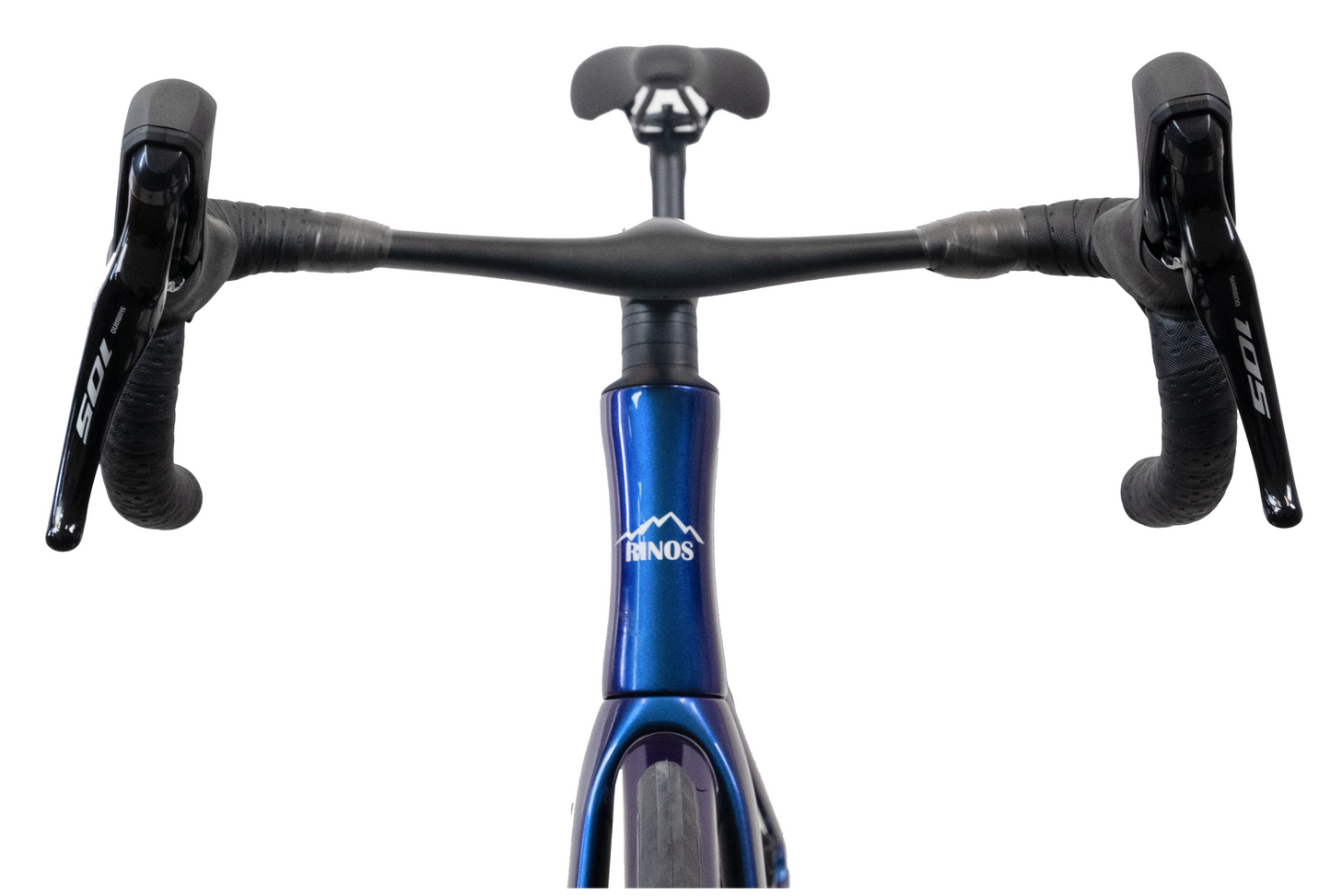 RINOS Bicicleta de carretera de carbono 700C Shimano 105 R7120 24 velocidades Odin4.0