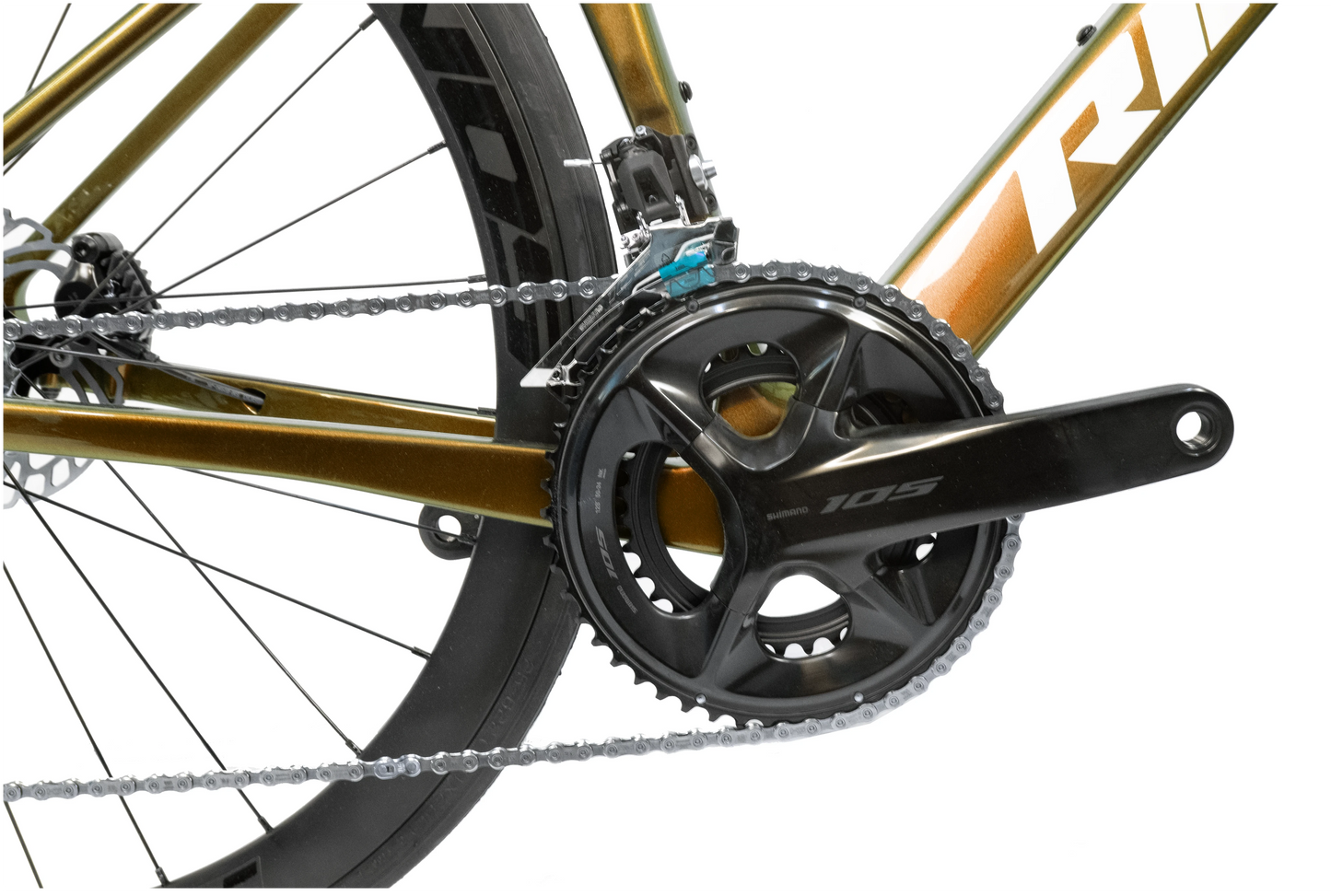 RINOS Bicicleta de carretera de carbono 700C Shimano 105 R7120 24 velocidades Odin4.0