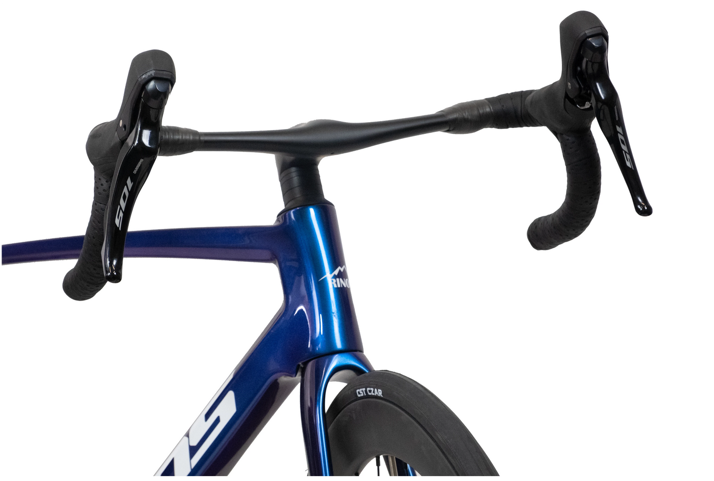 Bicicleta de carretera RINOS con cuadro de fibra de carbono, Odin 4.1, Shimano 105 ST-R7120, 24 marchas