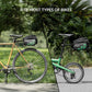 ROCKBROS Bolsa portabicicletas Bolsa para sillín de bicicleta Cierre rápido Expansible 6/8L