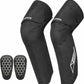 ROCKBROS Polainas Protectores de Rodillas Invierno 1 Par Rodilleras Fleece Cortaviento