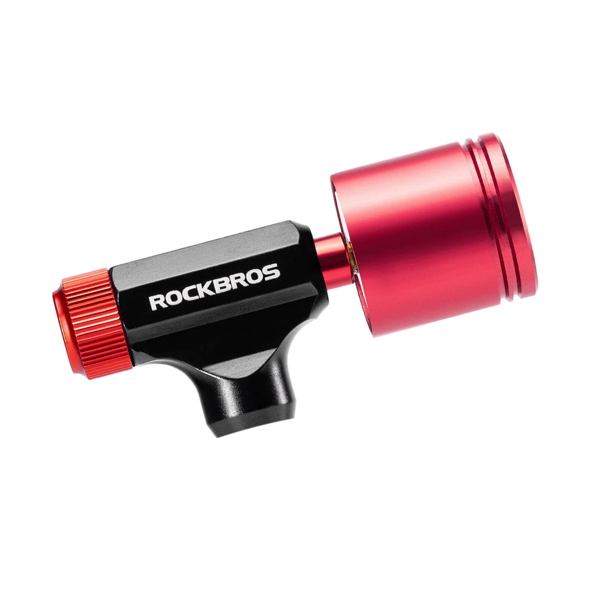 ROCKBROS Bomba de CO2 para bicicleta, minibomba para válvulas Presta y Schrader