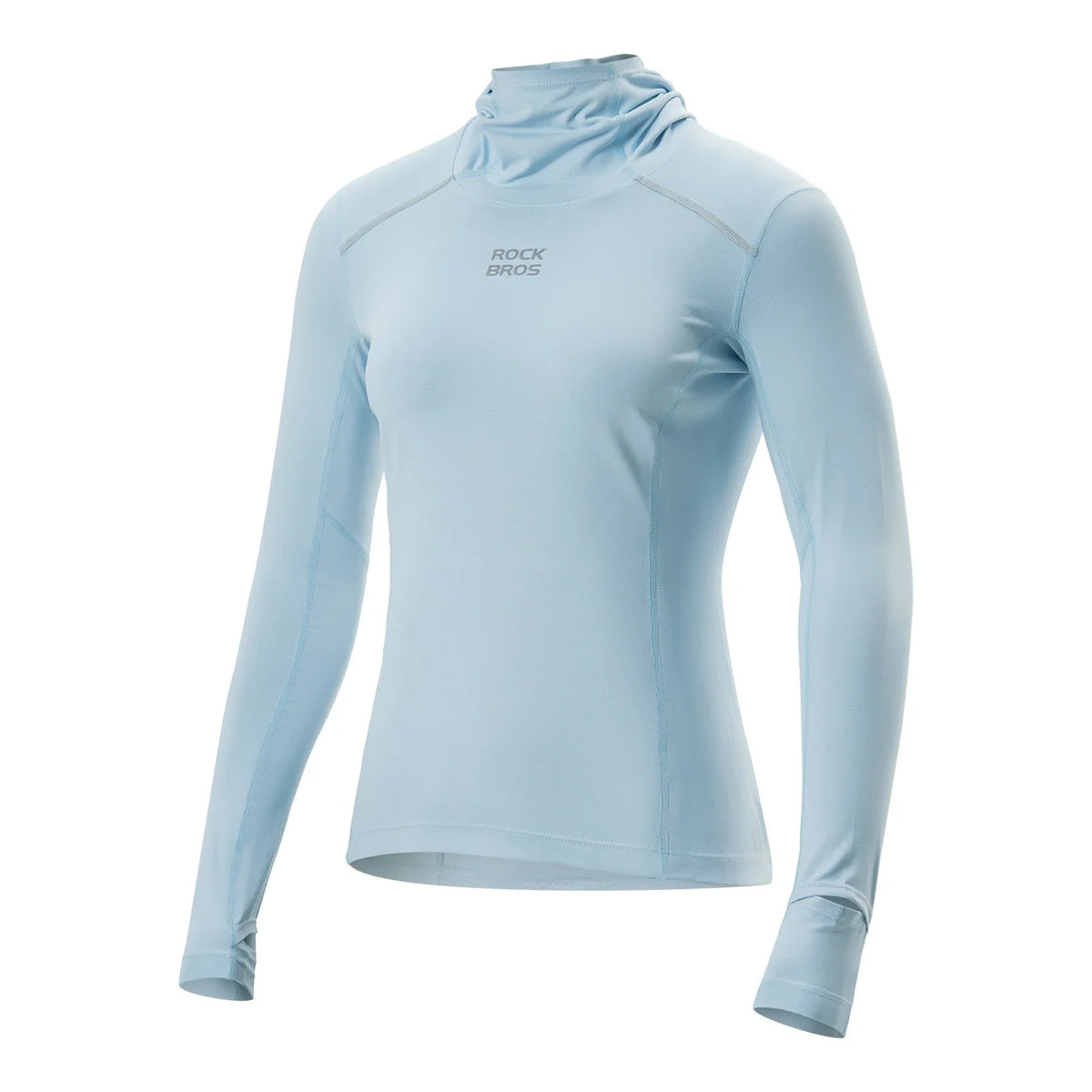 ROCKBROS Camiseta de ciclismo de manga larga para mujer