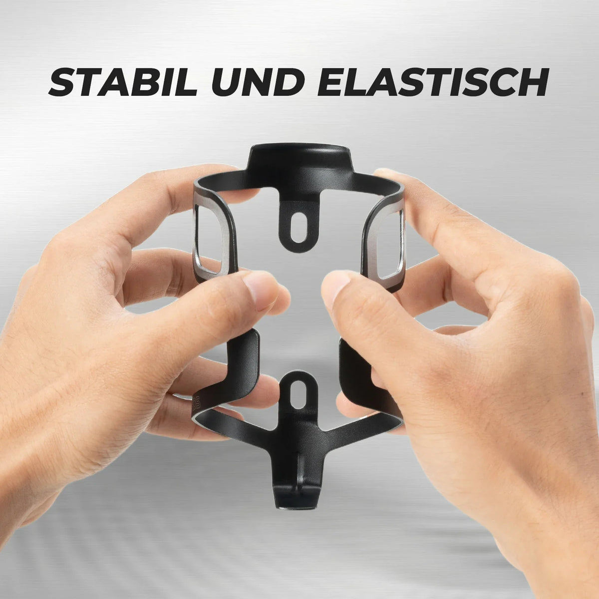 ROCKBROS Portabidones de bicicleta de aluminio 27g para bidones de hasta 75mm