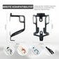 ROCKBROS Portabidones de bicicleta de aluminio 27g para bidones de hasta 75mm