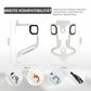 ROCKBROS Portabidones de bicicleta de aluminio 27g para bidones de hasta 75mm