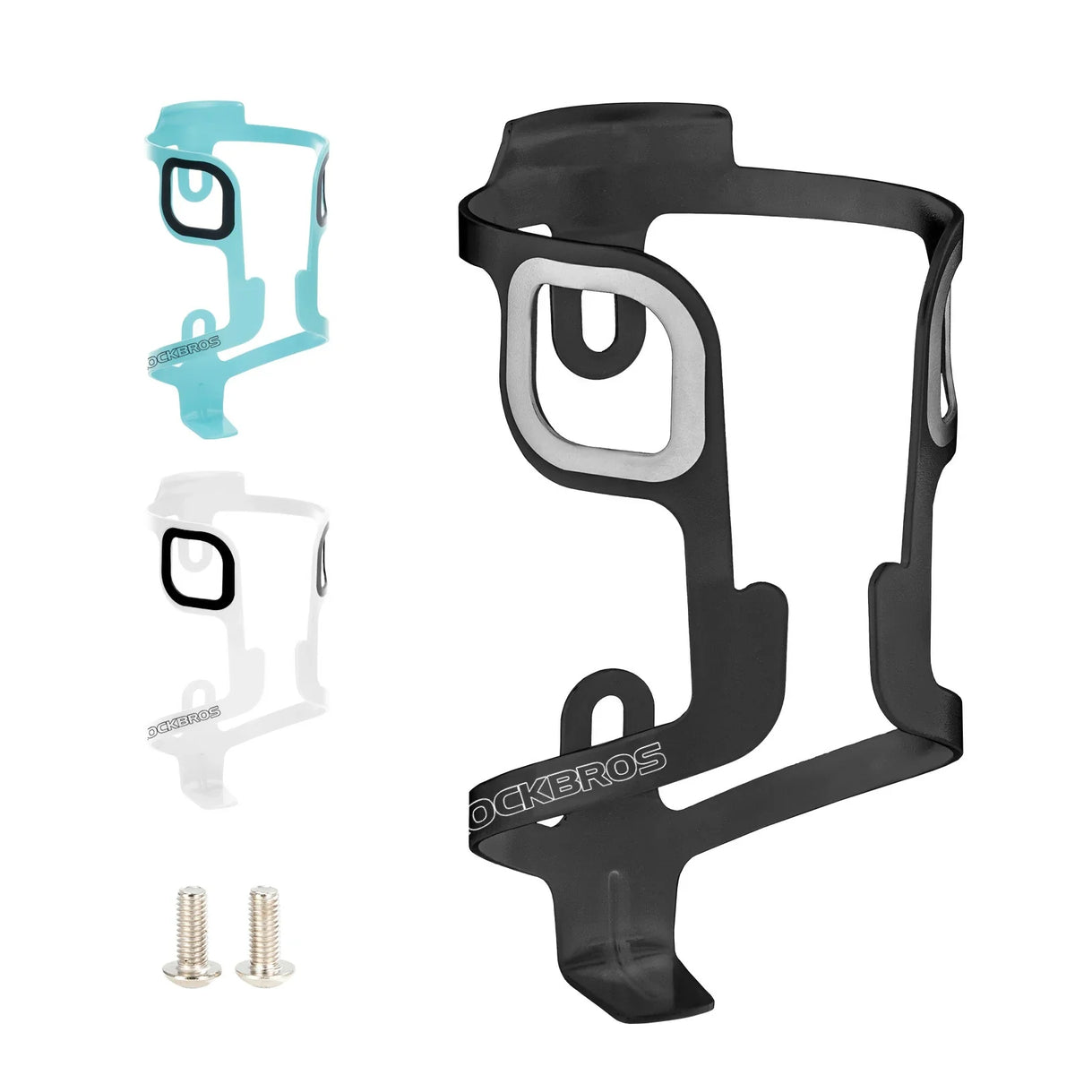 ROCKBROS Portabidones de bicicleta de aluminio 27g para bidones de hasta 75mm