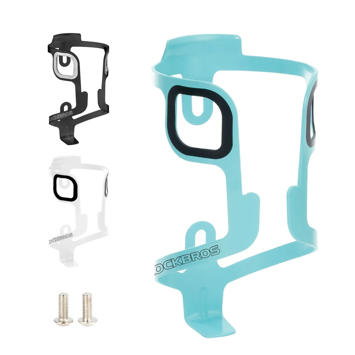 ROCKBROS Portabidones de bicicleta de aluminio 27g para bidones de hasta 75mm