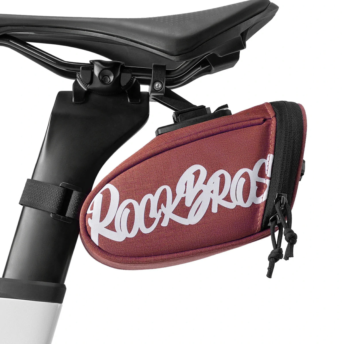 ROCKBROS Bolsa de sillín para bicicleta Bolsa de sillín portátil 0,8L