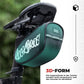 ROCKBROS Bolsa de sillín para bicicleta Bolsa de sillín portátil 0,8L