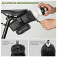 ROCKBROS Bolsa de sillín de bicicleta con portabotellas y 0,3L Mini Bolsa de sillín portátil