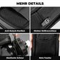 ROCKBROS Bolsa de sillín para bicicleta con sistema de cierre giratorio, impermeable y resistente a la rotura