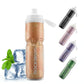 ROCKBROS Botella de Agua para Bicicleta 670ML Presionable