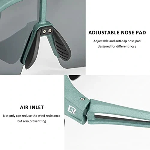 ROCKBROS Gafas de ciclismo Polarizadas Gafas de sol UV400 SP204