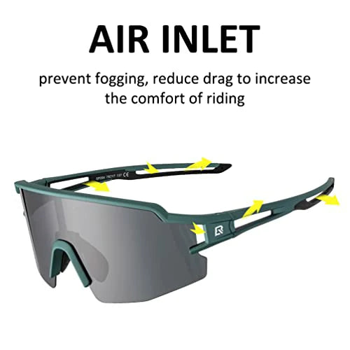 ROCKBROS Gafas de ciclismo Polarizadas Gafas de sol UV400 SP204