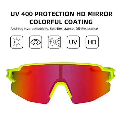 ROCKBROS Gafas de ciclismo Polarizadas Gafas de sol UV400 SP204