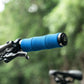 ROCKBROS Puños de bicicleta antideslizantes de espuma EVA, manillas de manillar de bicicleta con aluminio 22MM