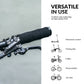 ROCKBROS Puños de bicicleta antideslizantes de espuma EVA, manillas de manillar de bicicleta con aluminio 22MM