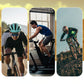Guantes de ciclismo ROCKBROS de medio dedo con acolchado SBR amortiguador - S396