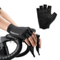 Guantes de ciclismo ROCKBROS de medio dedo con acolchado SBR amortiguador - S396