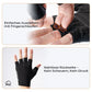 Guantes de ciclismo ROCKBROS de medio dedo con acolchado SBR amortiguador - S396