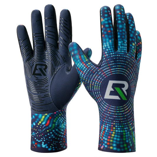ROCKBROS Guantes de bicicleta otoño e invierno guantes de dedo completo elásticos antideslizantes